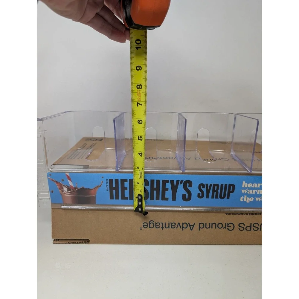 Vintage Hershey's Chocolate Syrup‎ Holder Store Display Shelf Rack candy Y2K 90s